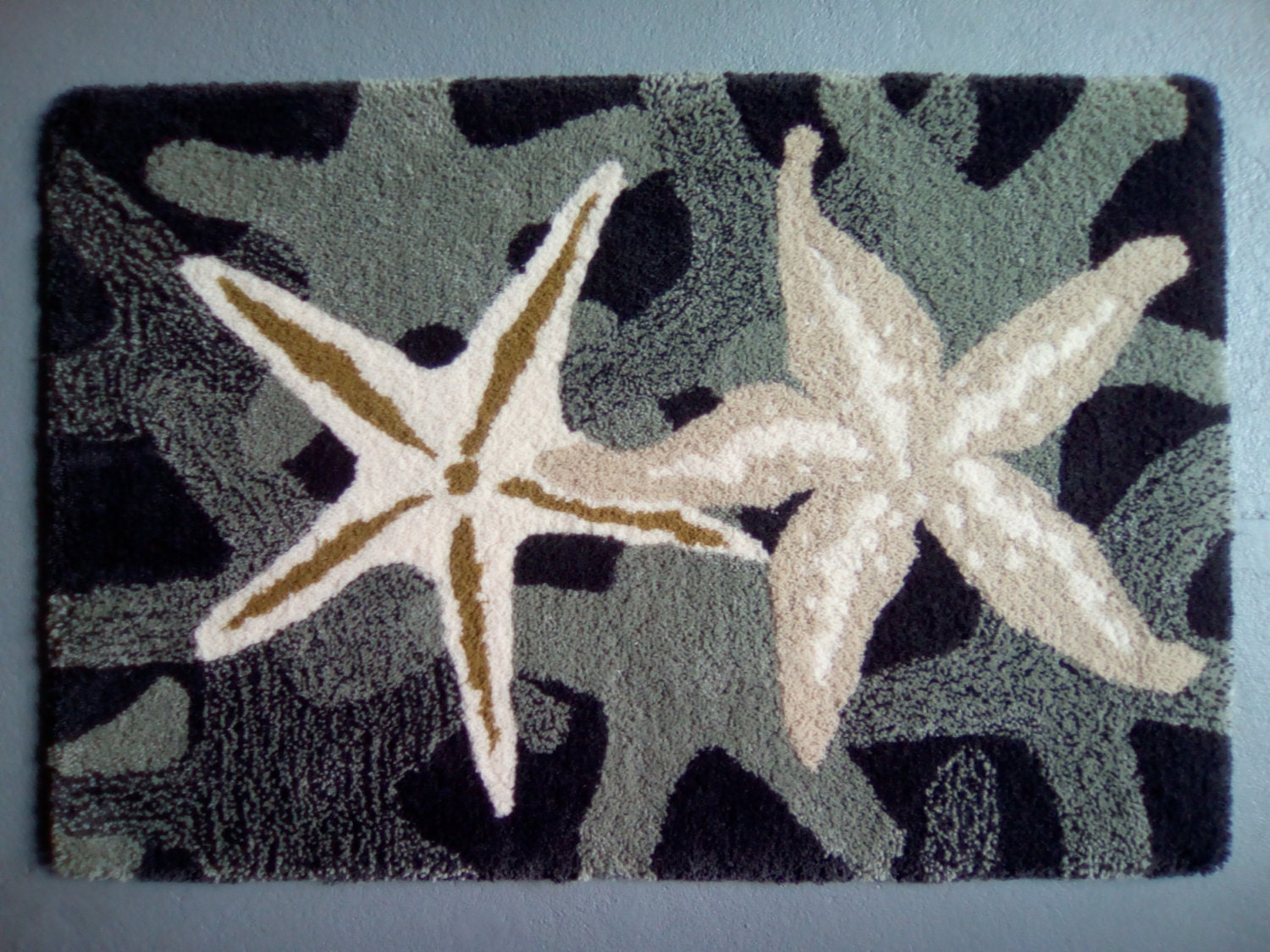 Coastal Living Starfish Rug, 100% Virgin Wool Pile, Hand Tufted Aux Etats-Unis