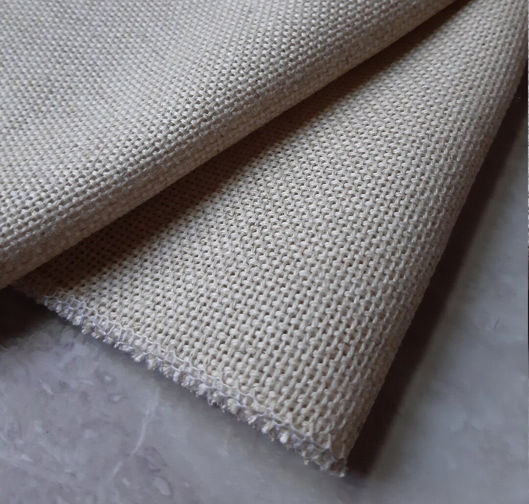 Backing Material for Rug Hooking/punch Needle Linenviscose 13.5 X 13.5
