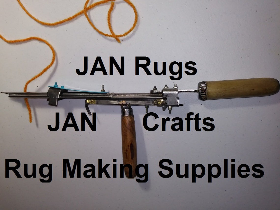 Shag Rug Making Tufting Hooking Punching Tool Rare Genuine | Etsy