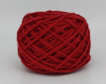 Poppie #97 New Zealand 100% Wool Rug Yarn Ready to use with the Regular Punch Needle ~ 3 Ply Thick, Optional weight -2 oz. or 4 oz.