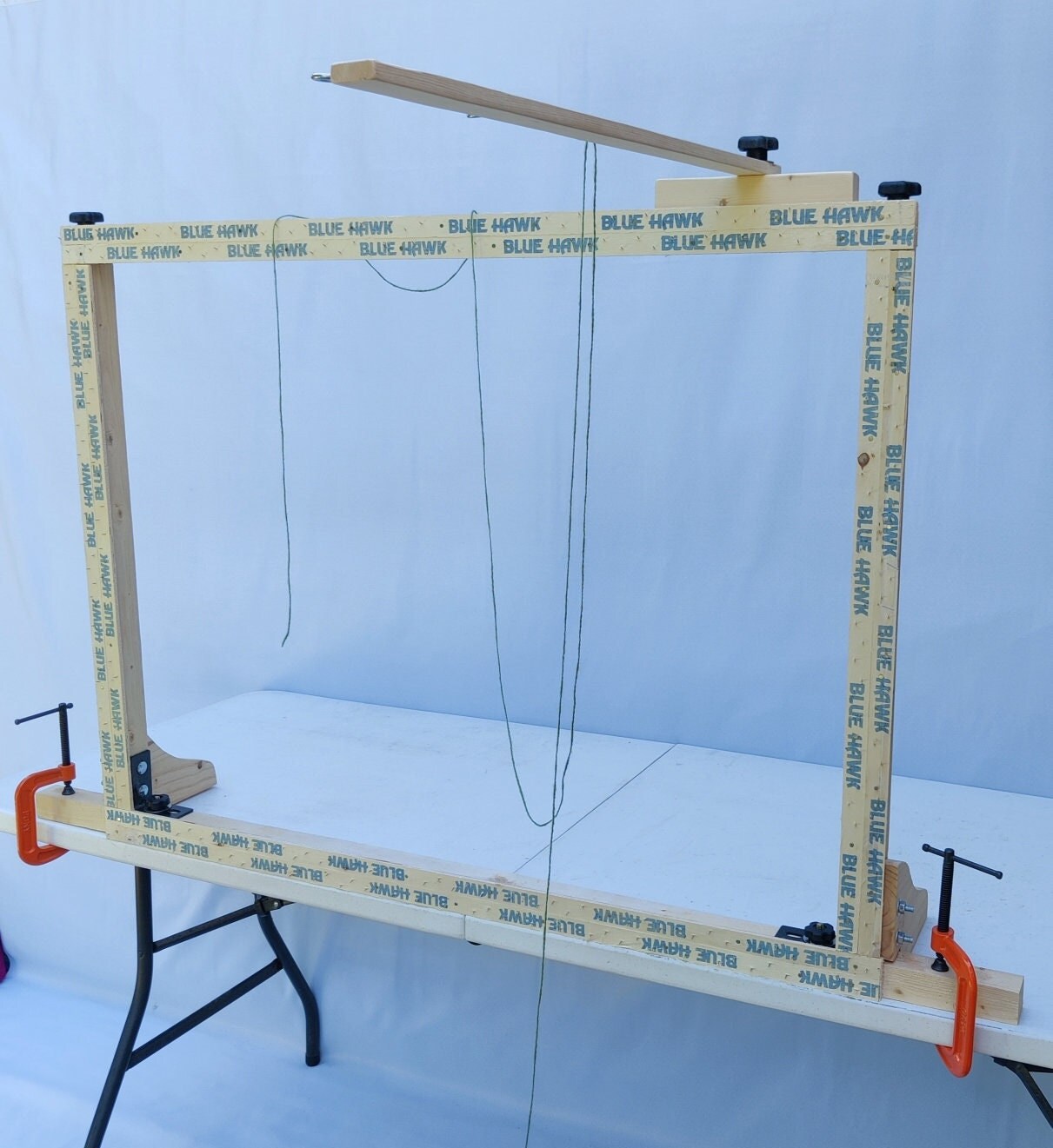 27.5” x 27.5” Tufting Gun Frame Wooden Rug Making Frame Kit Carpet Tuft  Frame