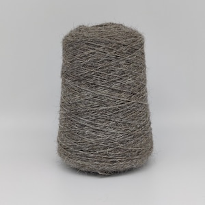 Brown F217 Wool Rug Yarn 100% New Zealand Wool Ready for Use ~ 2 Ply Thin 1 lb. on Cone.