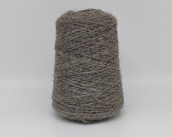 Braun F217 Wolle Teppich Garn 100% Neuseeland Wolle Gebrauchsfertig ~ 2 Ply Dünn 1 Pfund. auf Kone.