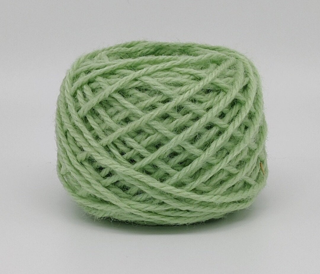Baby Mint 103 Wool Rug Yarn 100 New Zealand Wool Ready for Use 3 Ply