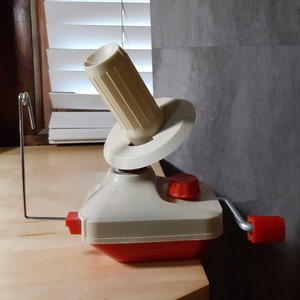 Yarn winder from skein or cone into a ball up to 4 oz.