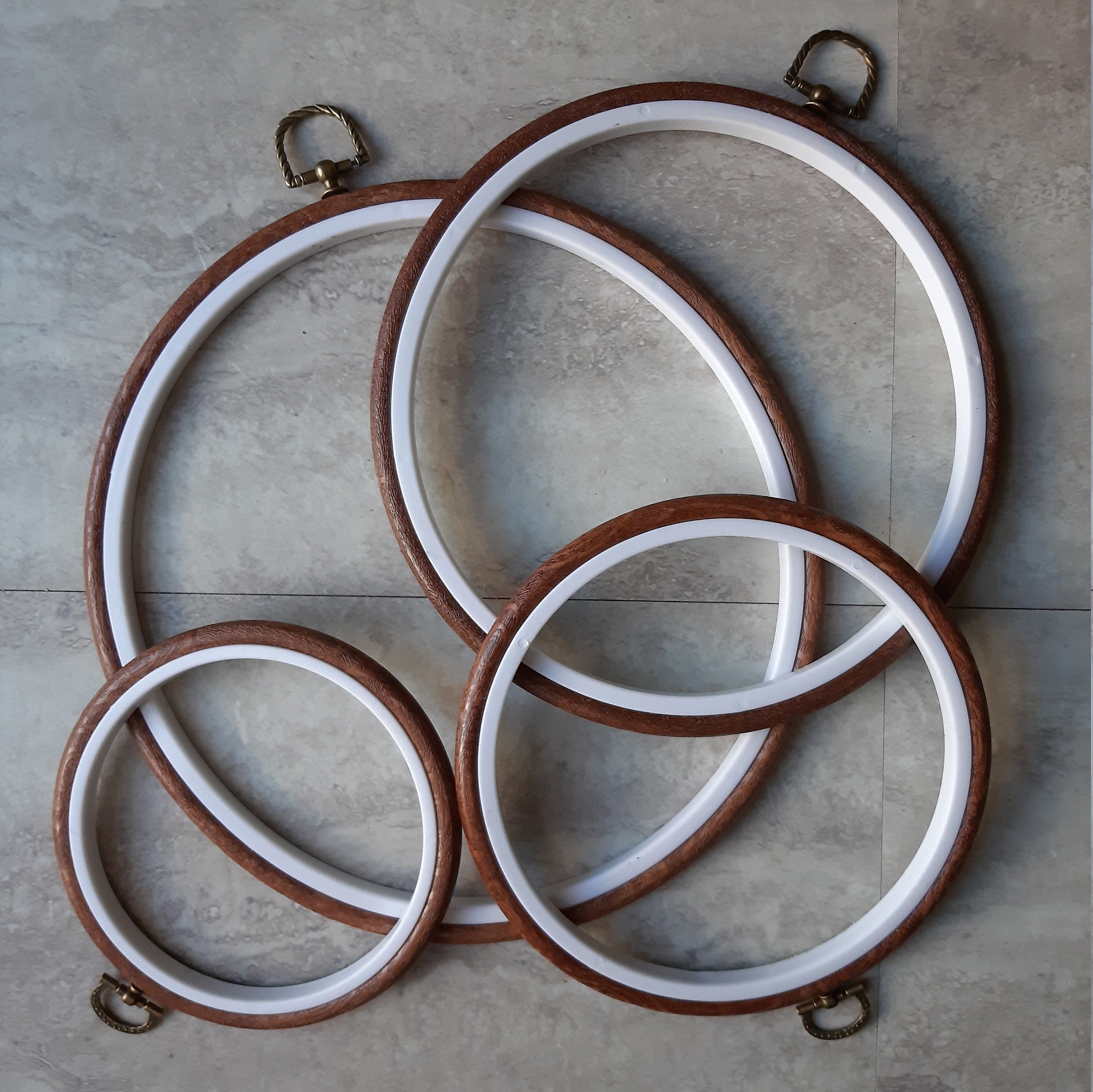 Hoop for Punch Needle Embroidery Rug Hooking Cross Stitch Etsy