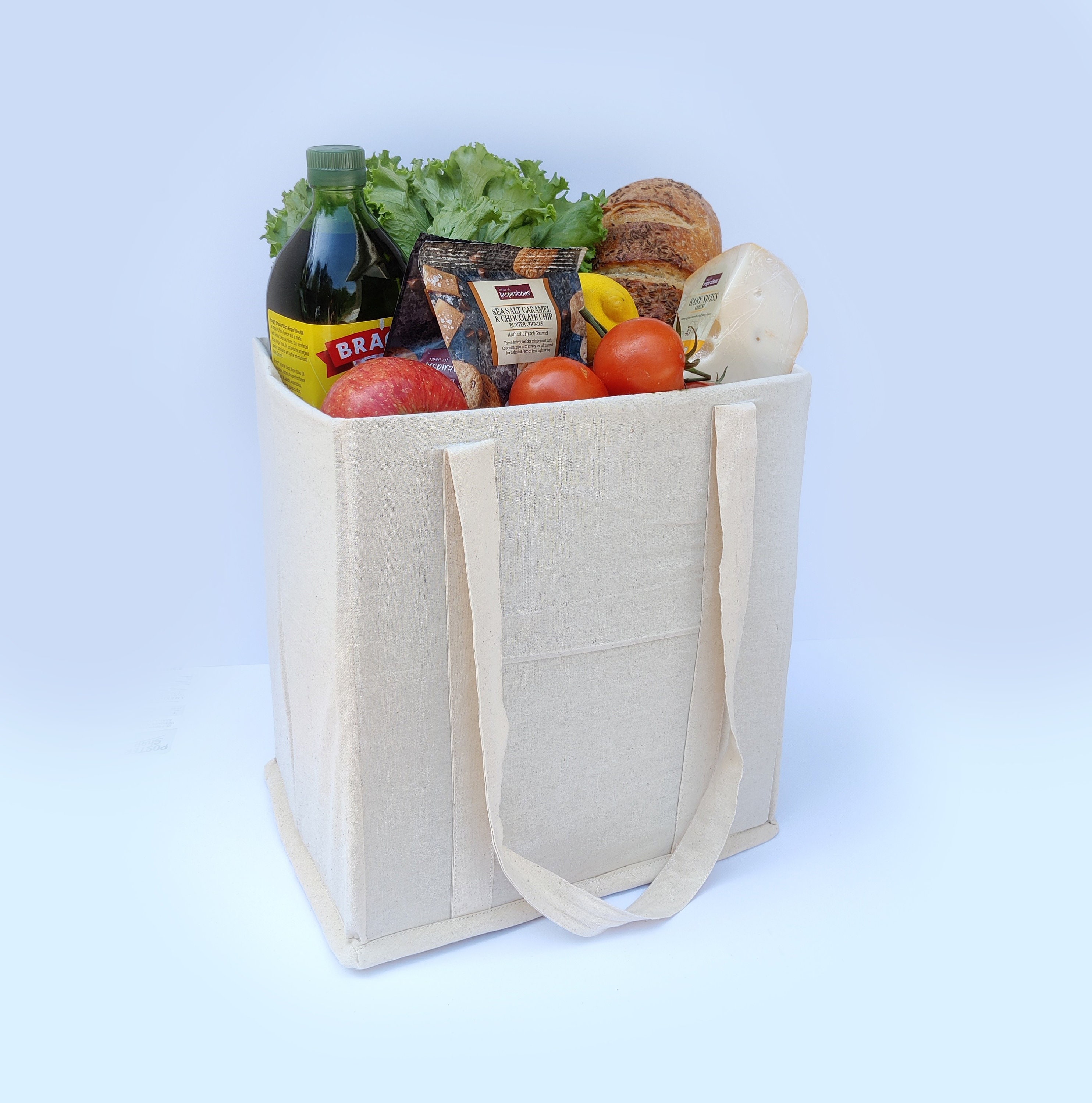 Wiederverwendbare Einkaufstasche für Lebensmittel, faltbar, leicht,  langlebig