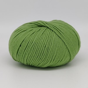 Wool # 814 Knitting yarn 100% Australian Merino Wool spun in Italy, 1 oz.3/4 ( 50 g), 131 yards (120 m) Golden Fleece Prato