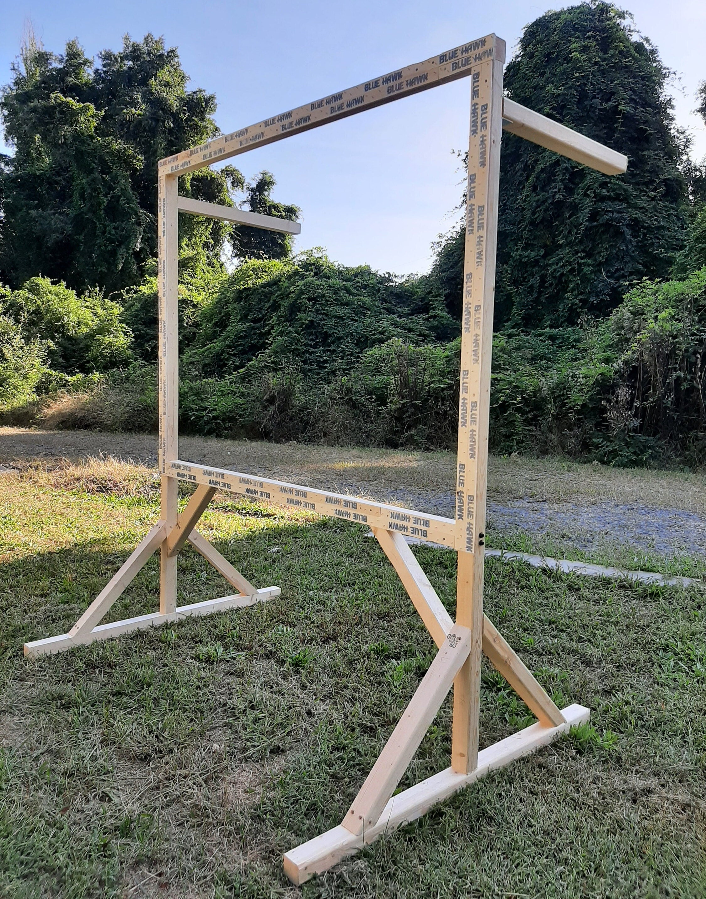 Wooden Table Frame for Rug Tufting, Pine. Three Different Sizes. Includes  Clamps and Supports. 