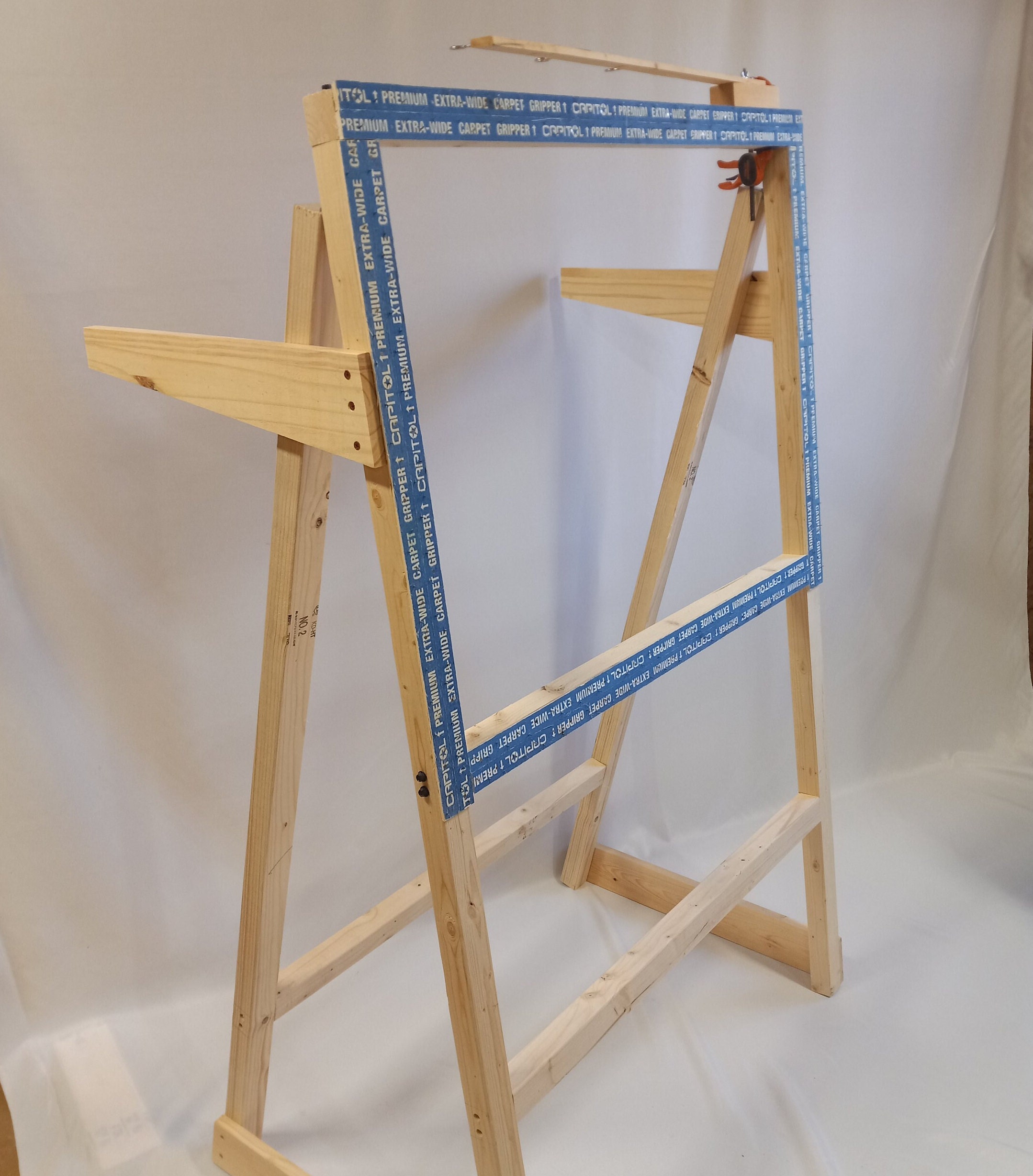 Tufting Frame Rug Making Kit - Large Wooden Frame With Table Clamp For ...