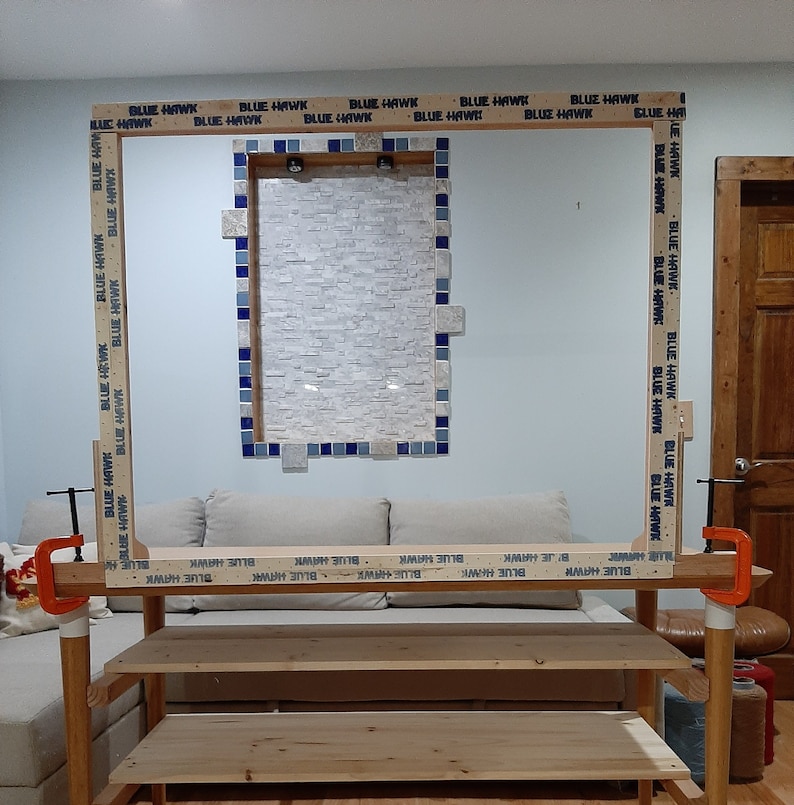 Wooden Table Frame for Rug Tufting Pine. Three Different Etsy