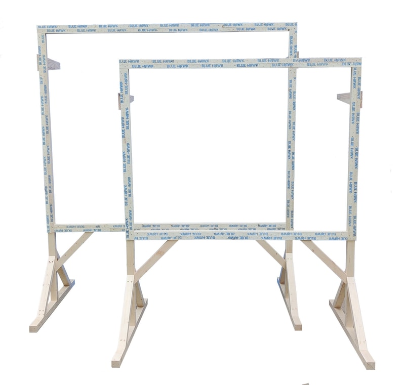 Wooden Free Standing Frame for Rug Tufting Pine Strong and Stable With ...