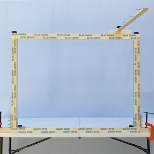Rug Tufting Rug Making Frame ~Quick and Easy Assembly ~User friendly No Tools Required, Easily Stored, Easily Re-Assembled, Optional sizes