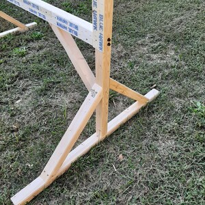 Wooden Free Standing Frame for Rug Tufting Pine Strong and | Etsy