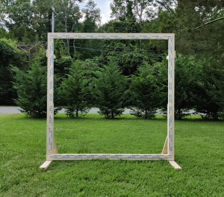 Wooden Free Standing Frame for Rug Tufting Pine Strong and Stable, Two ...