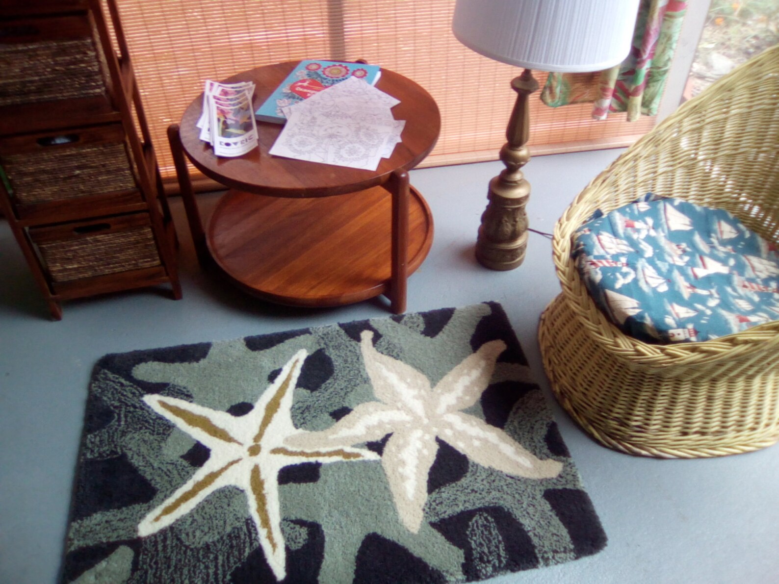 Coastal Living starfish Rug 100 Virgin Wool Etsy