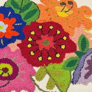 SUMMER AROMA Tapis avec crochets/perforations sur tissu pour moines Tailles facultatives