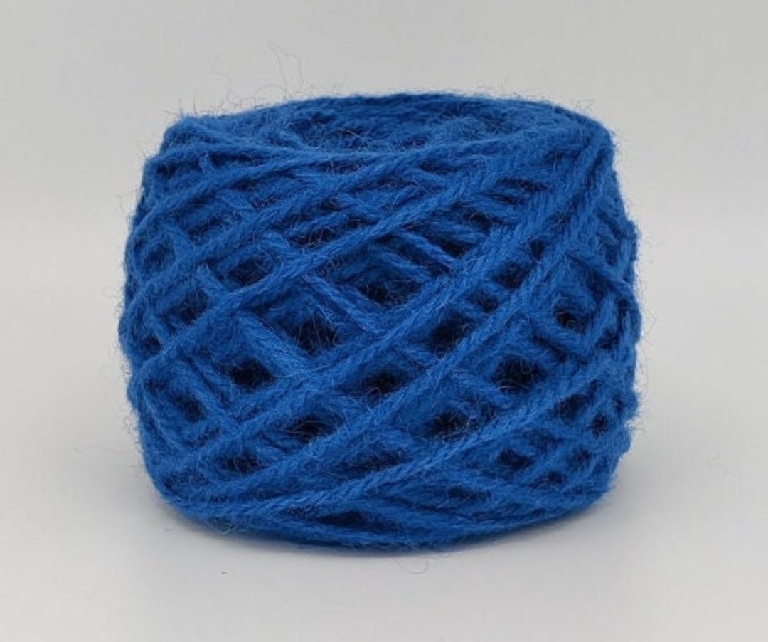 NEW 122 Indigo Wool Rug Yarn 100 New Zealand Wool Ready for Etsy