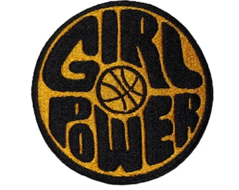 Basketball Patch for Girls, Girls Basketball Gifts, Basketball Iron On Patch for Jeans, Patch Basketball Hat, Gift for Basketball Player