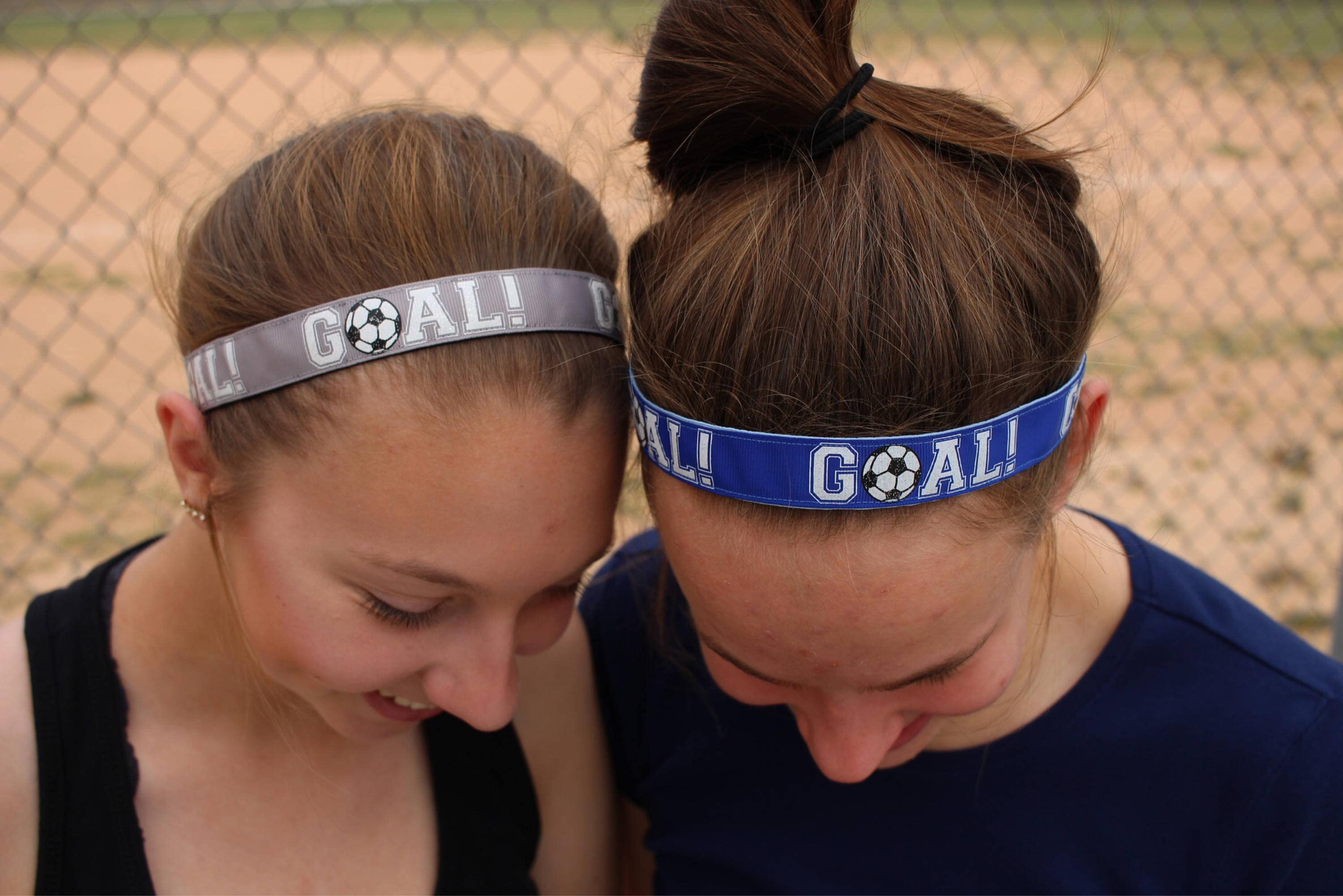 Blue Soccer Headband No Slip Headband Girls Soccer Gifts Etsy
