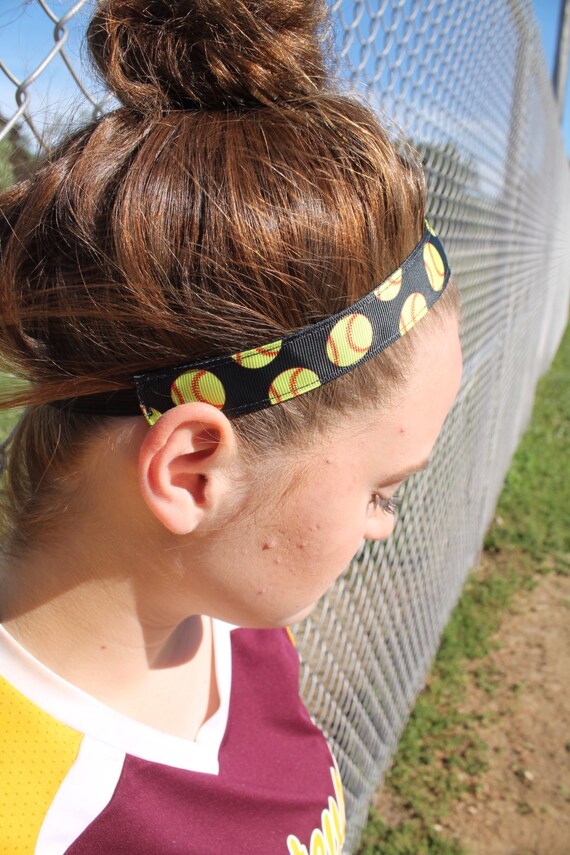 Black Headband Softball Team Gift, Womens Sport Softball  display picture 1