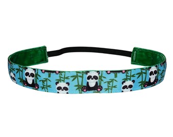 Panda Headband with Buttons for Mask, Choice of Size, Headband for Nurse Gift, Headband for Medical Mask, Button Headband for Mask