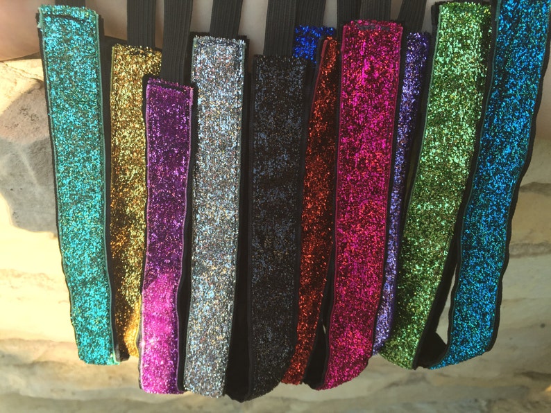 Gold Glitter Headband Adult Girls Headbands for Women Etsy