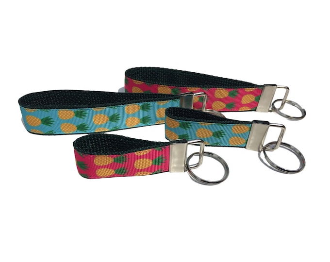 Pineapple Key Fob Wristlet Key Chain Keychain Fruit - Etsy