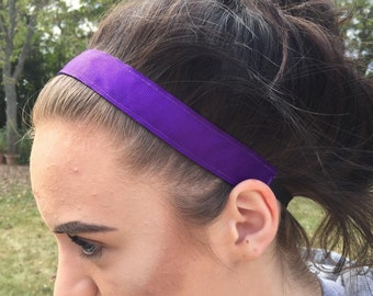 Plain Headbands for Women, Solid Headband No Slip, Choice of Size & Color, Colored Headbands for Girls, No Slip Headband, Neutral Headbands