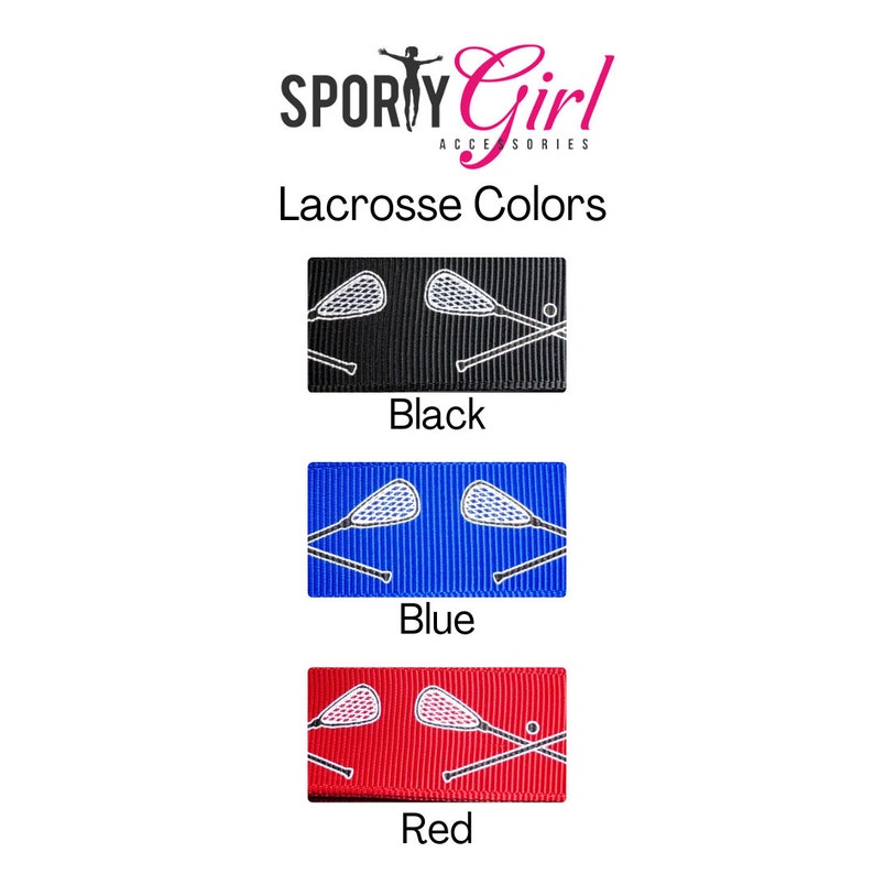Lacrosse Gifts for Girls Headbands, Choice of Size & Color, Girls Lacrosse Headband, Lacrosse Girls Gifts, Lacrosse Team Gifts for Seniors image 7