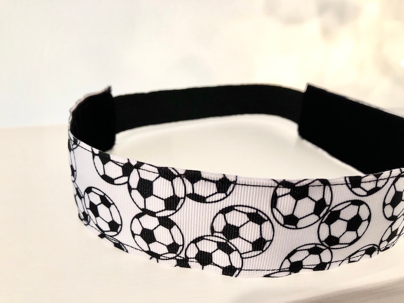 Soccer Headbands for Girls Wide Headband Soccer Gifts Choice Etsy