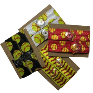 Sleeve Ties for Softball Gifts, Softball Shirt Ties, Softball Sleeve Holders, Gift for Softball Lover, Softball Mom Tshirt Tie, Sleeve Clips