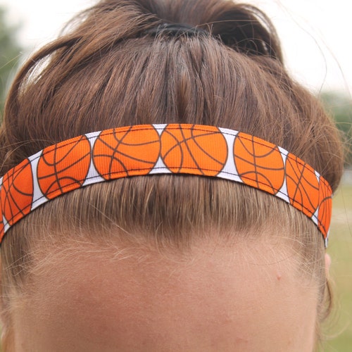 Basketball Headband Non Slip Choice of Size Basketball Gifts Etsy