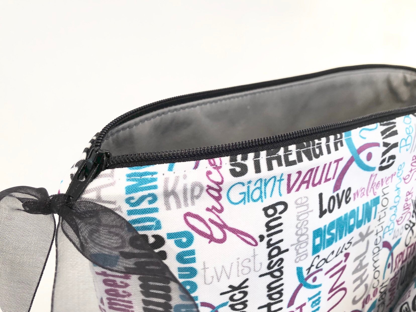 Gymnastics Makeup Bag Set Choice of Size Gift for Gymnast Etsy