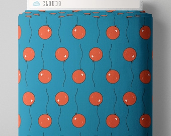 Blue Balloon - Goodnight Moon - Margaret Wise Brown - Cloud 9 Fabrics
