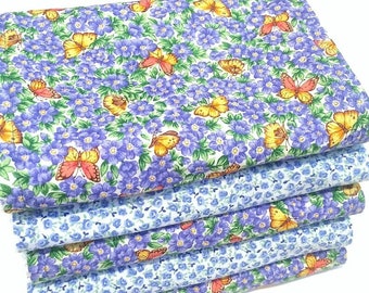 Natural Baby Burp Cloths Pack - Pure Cotton Burpies for Newborn - Butterflies Burpies - Floral Burp Cloths - Pack of 5 Burp Cloths