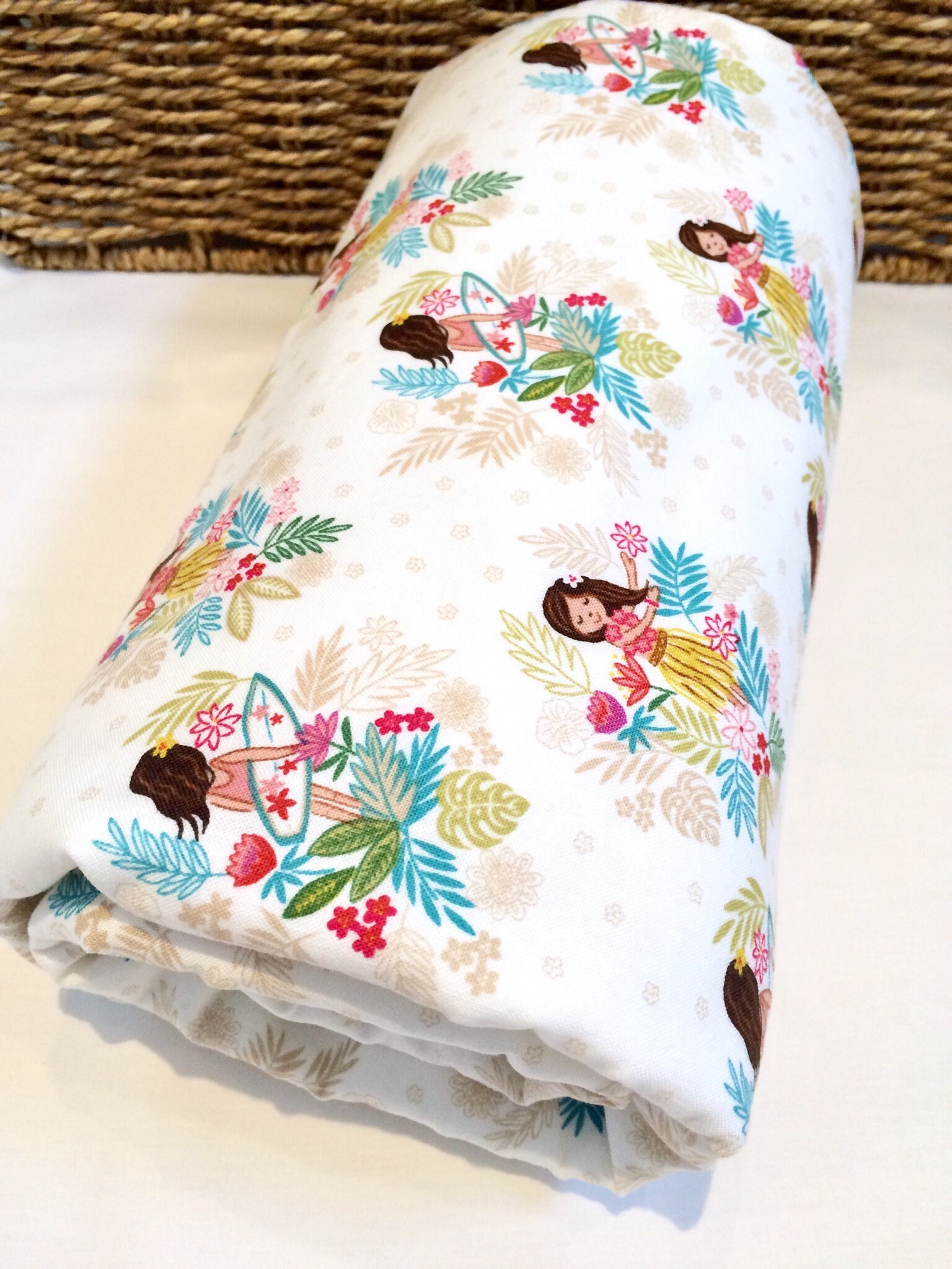 Bamboo & Org. Cotton Baby blanket girl stroller blanket Etsy