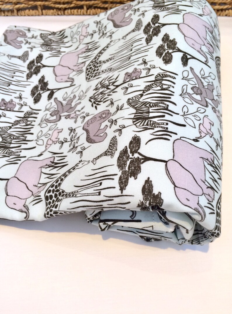 Pram Blanket Cotton /& Minky Blanket newborn animals stroller blanket minky baby blanket Baby Blanket baby shower Car Blanket baby