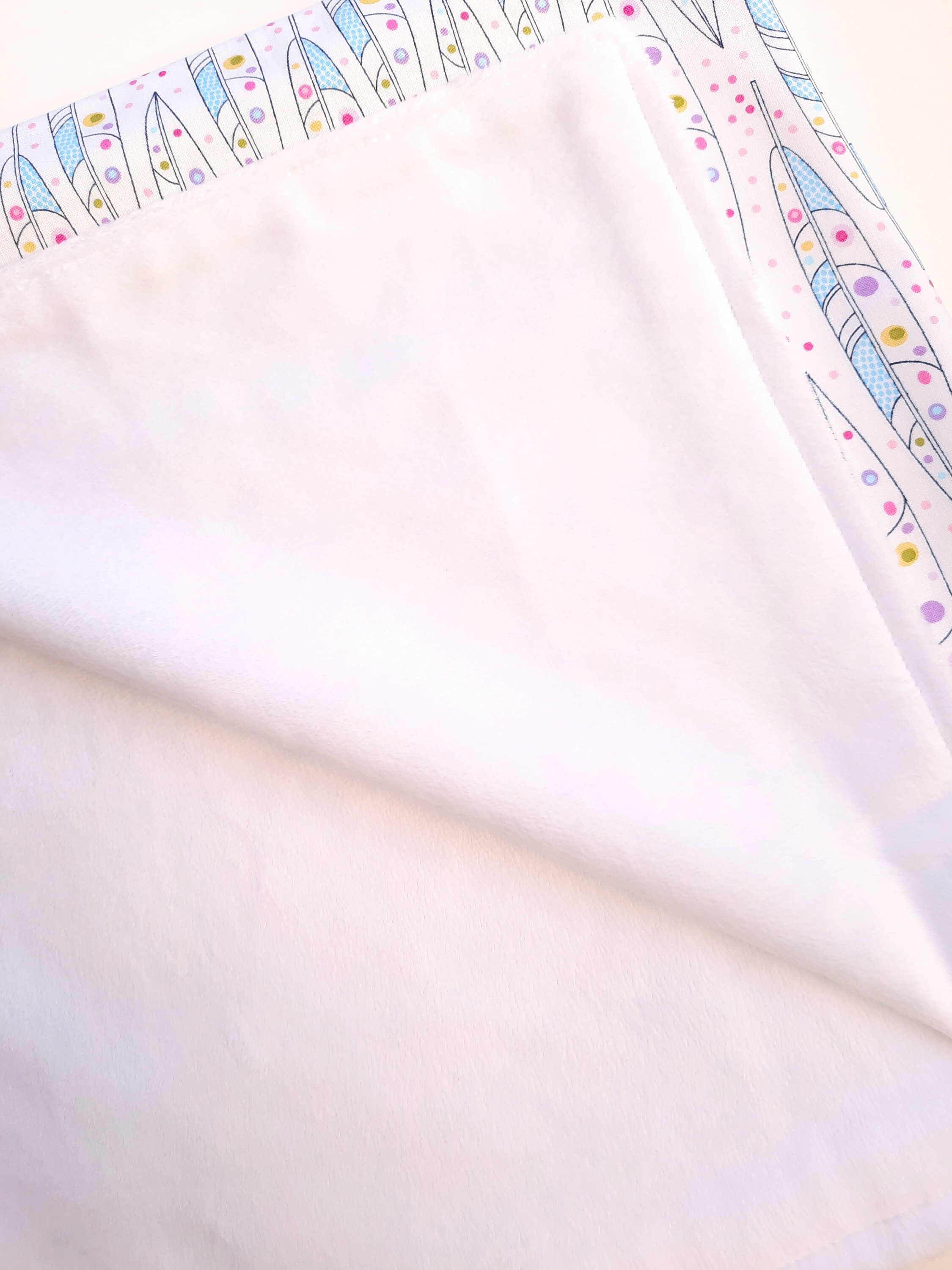 Soarwg Kids Baby Blanket Regali neonato, morbide coperte di peluche con fondo punteggiato, tessuto in pile Essentials per Unisex, bambini, ragazze 75x100cm(volpe