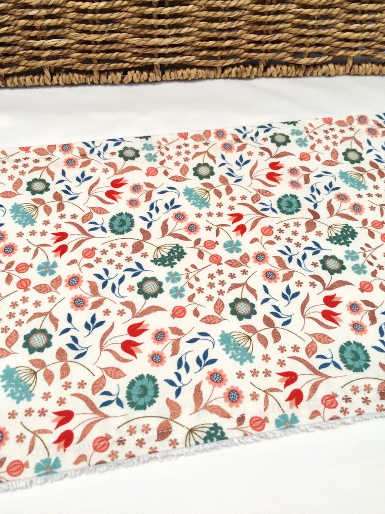 cotton burp rag bamboo organic cotton burpie baby shower gift baby burp cloth Bamboo /& Org flowers Cotton Burp cloth burp cloth