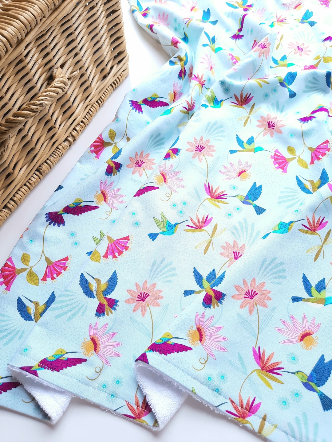 Natural Baby Blanket Luxurious Organic Bamboo & Cotton Blanket for