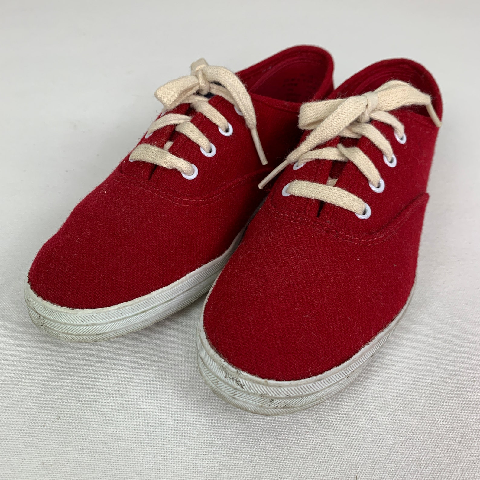 KEDS 90s Size 7 7.5 Women's Vintage Red Classic Skinny | Etsy