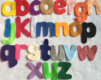 Felt alphabet