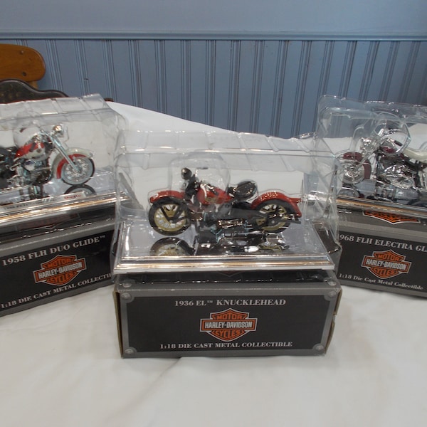 Harley Davidson Toy Motorcycle Etsy