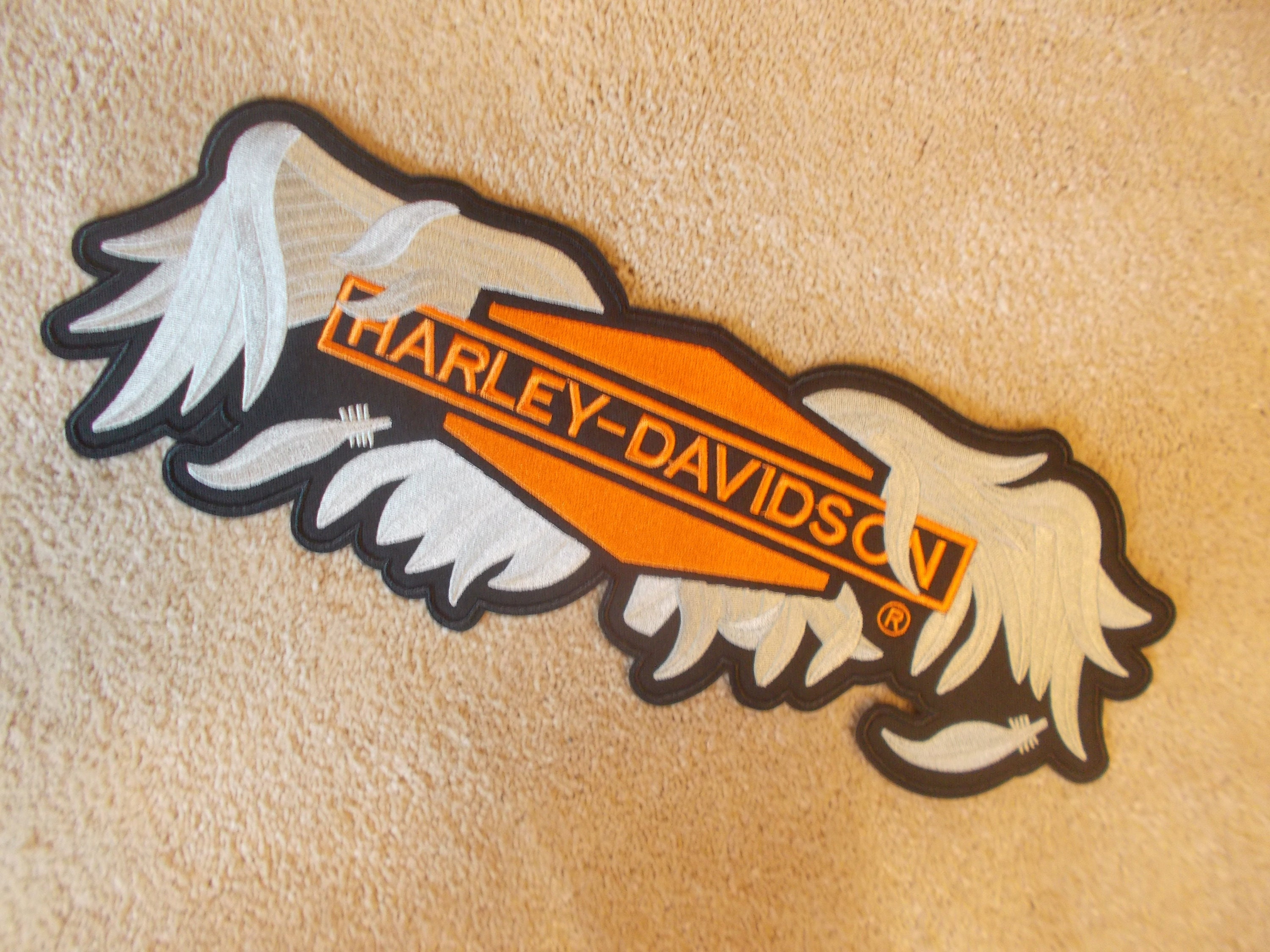 Harley Davidson - Patch - Back Patches - Patch Keychains Stickers - giga- patch.com - Biggest Patch Shop worldwide