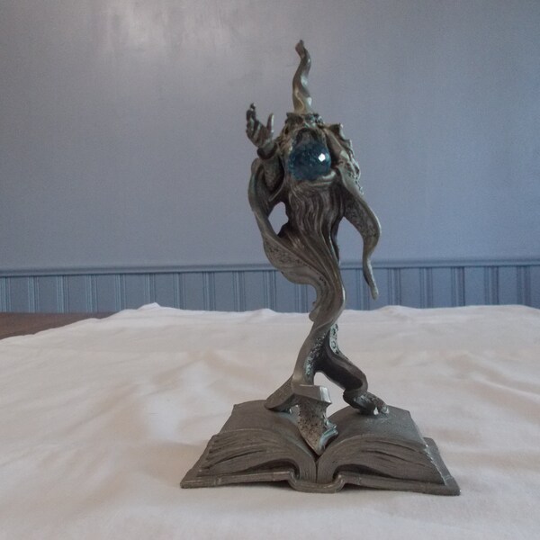Large Wizard Statue Etsy