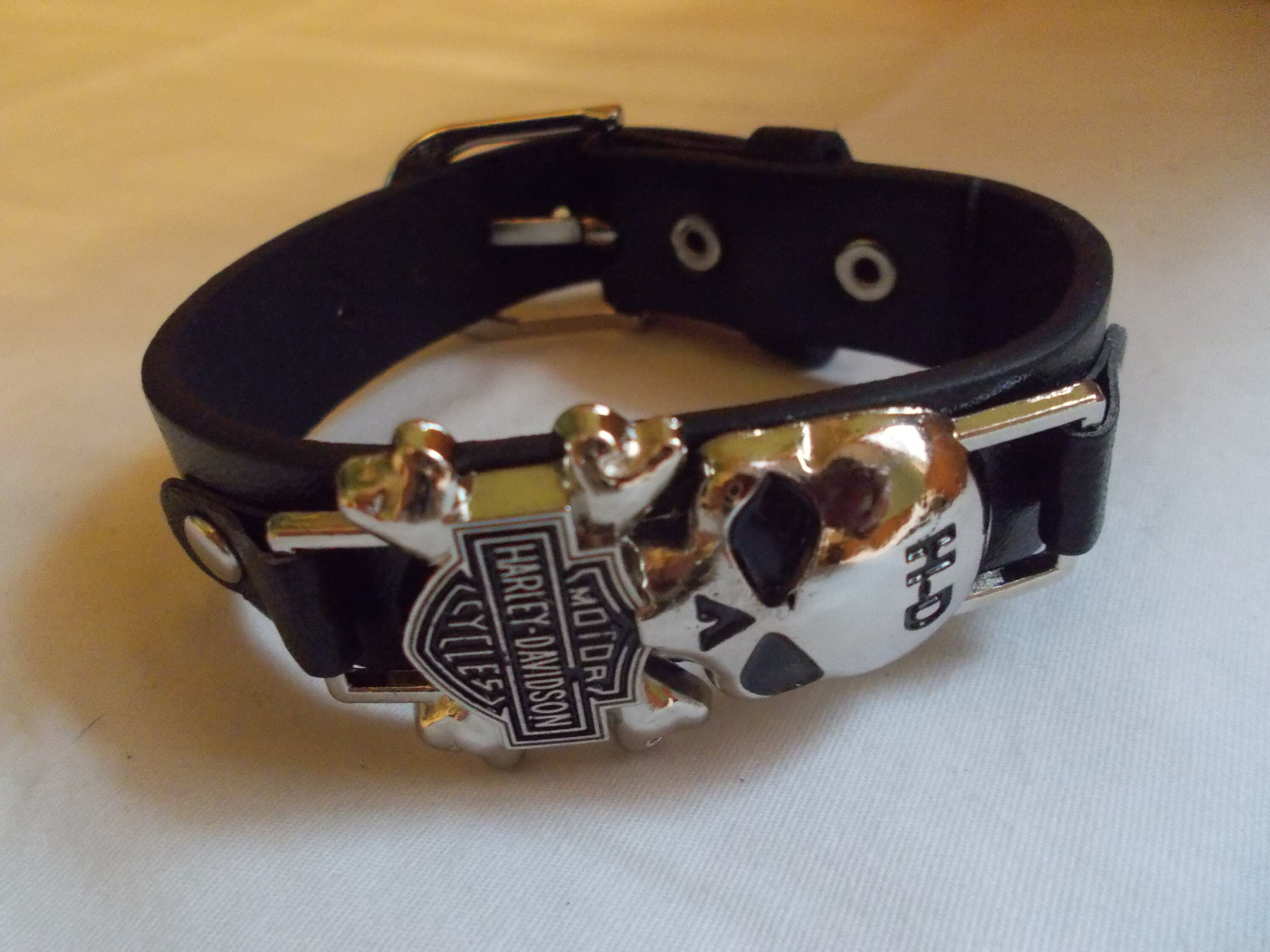 Harley Davidson Bracelet Bracelet Bijoux Harley Moto - Etsy France