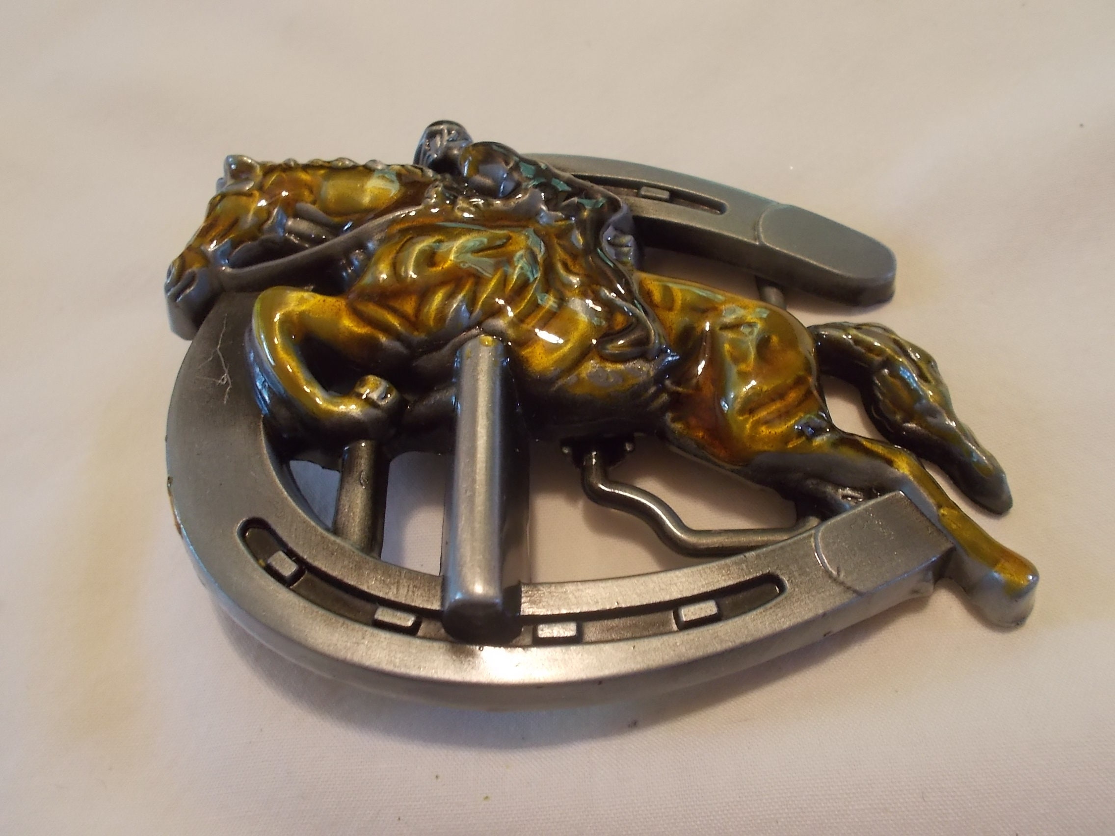 Horseshoe Belt Buckle Etsy Canada