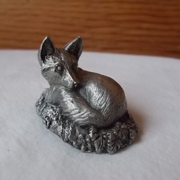 Fox Figurine Etsy
