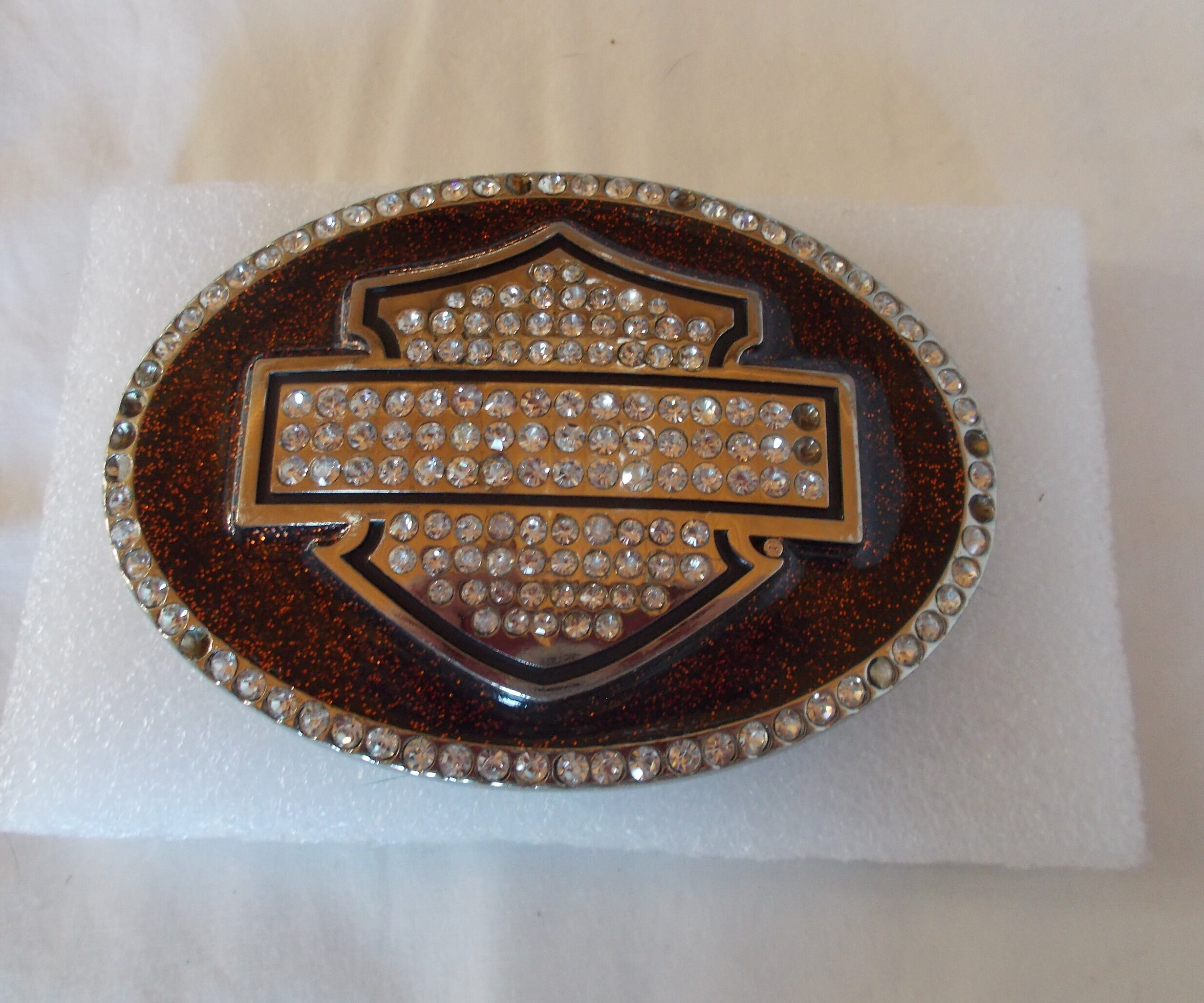 Harley Davidson Hebilla de Vintage Damas Etsy España